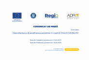 SC OZONLIFE IASI SRL anunță demararea implementării proiectului “Dezvoltarea și diversificarea serviciilor în cadrul Clinicii OZONLIFE”