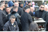 Polițiștii din Iași, puși la încercare de cortegiul funerar al lui Costel Corduneanu