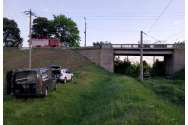 Sinucidere înfiorătoare în Neamț. Un ieşean s-a aruncat de pe un pod în faţa unui tren care trecea în viteză