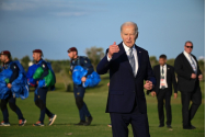 Moment extrem de bizar cu Joe Biden, la summitul G7: președintele SUA pare 'pierdut în spațiu'