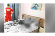 Primele imagini cu adolescenta ucisă de iubitul ei într-un hotel din Capitală. Filmul dublei tragedii