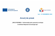 Institutul Regional de Oncologie Iași – proiect: „ONCO-PERFMED – Performanță pentru pacientul oncologic la Institutul Regional de Oncologie Iași”