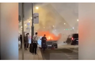 O limuzină din flota lui Putin a explodat la Moscova. Deflagrația a avut loc în apropierea sediului FSB