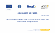 Dezvoltarea societatii PRAJITORIADECAFEA SRL prin   achizitia de echipamente