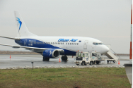 FOTO-VIDEO: Blue Air datorează Aeroportului Iaşi 8,57 milioane de lei!