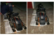 Motocicletă Harley furată din Italia, depistată la PTF Stânca