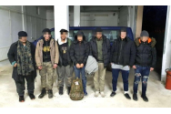 Migranți din Siria, Yemen și Egipt, prinși în Banat după ce au trecut Dunărea cu o barcă 