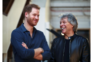 Prinţul Harry a înregistrat o melodie alături de Jon Bon Jovi