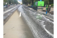 Reîncepe programul de spălare a străzilor