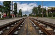 Se montează şina de tramvai în Tudor Vladimirescu