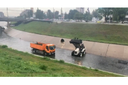 Bahluiul, curăţat cu buldozerul!