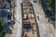 Lucrările la linia de tramvai Iaşi – Dancu vor cuprinde şi rondul de la Holboca